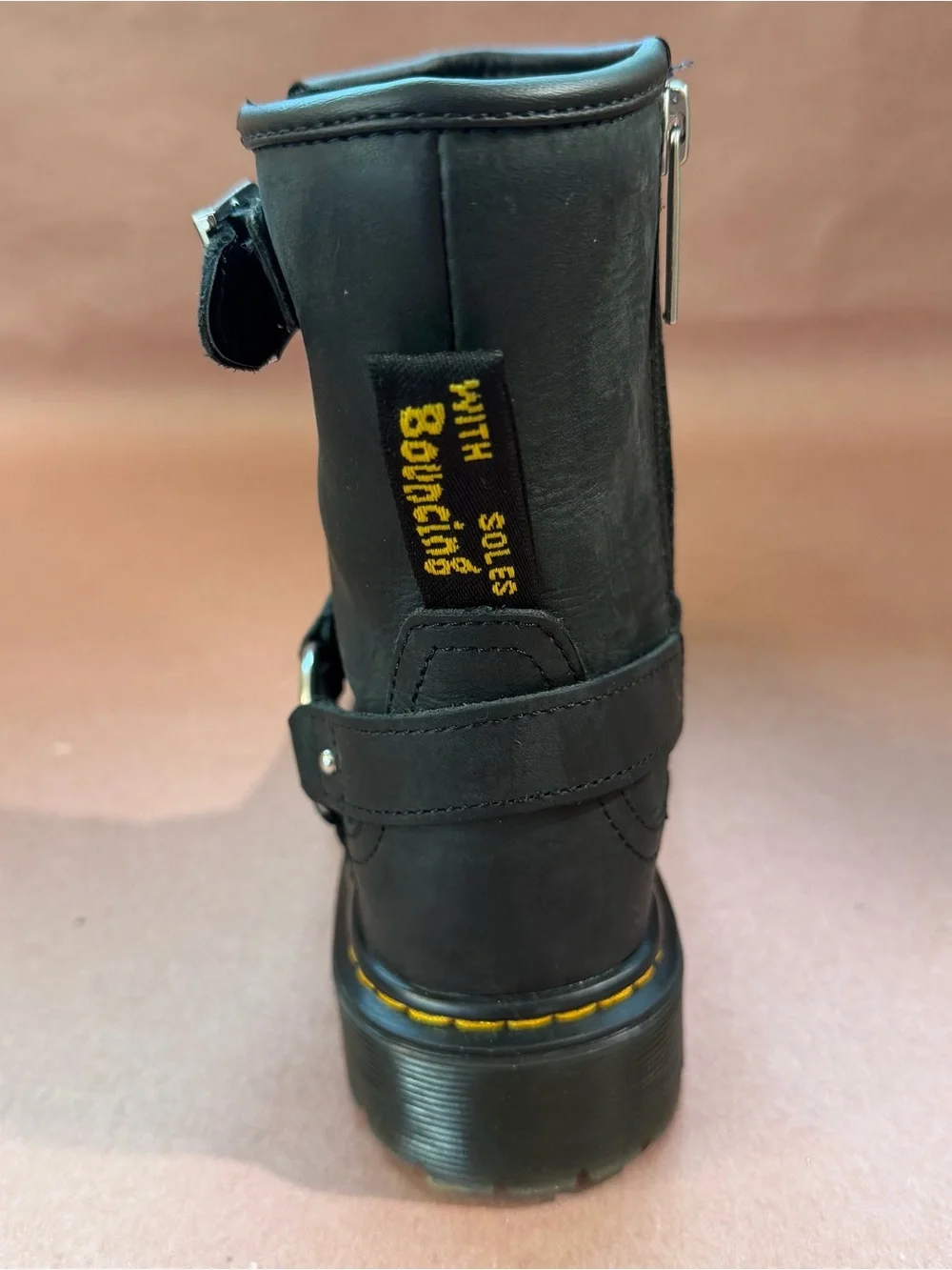 Dr. Martens Genaya Biker Boots Kids size 1